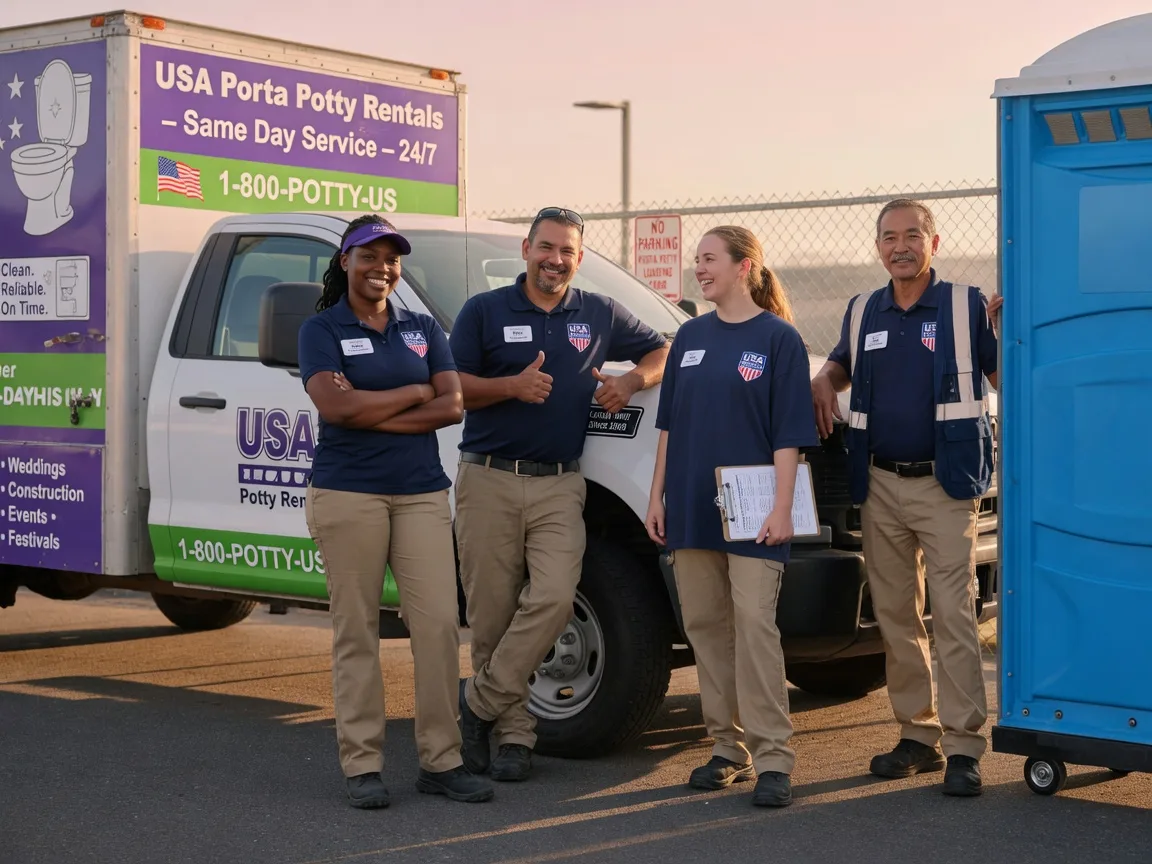 Porta Potty Rental company in Barrington, IL